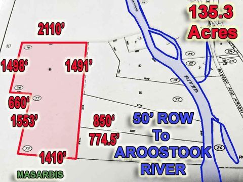 Lot 1-B Off Garfield Road Masardis ME 04732