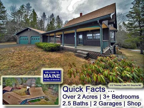 212 Timoney Lake Road Smyrna ME 04780