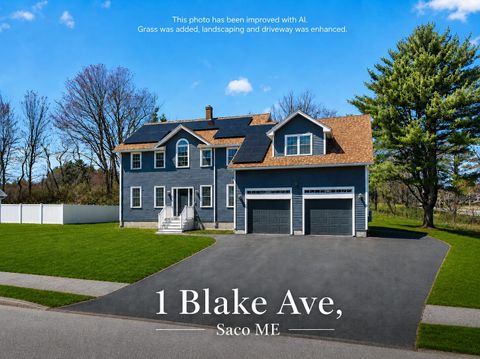 Photo of 1 Blake Avenue, Saco, ME 04072 (MLS # 1661016)