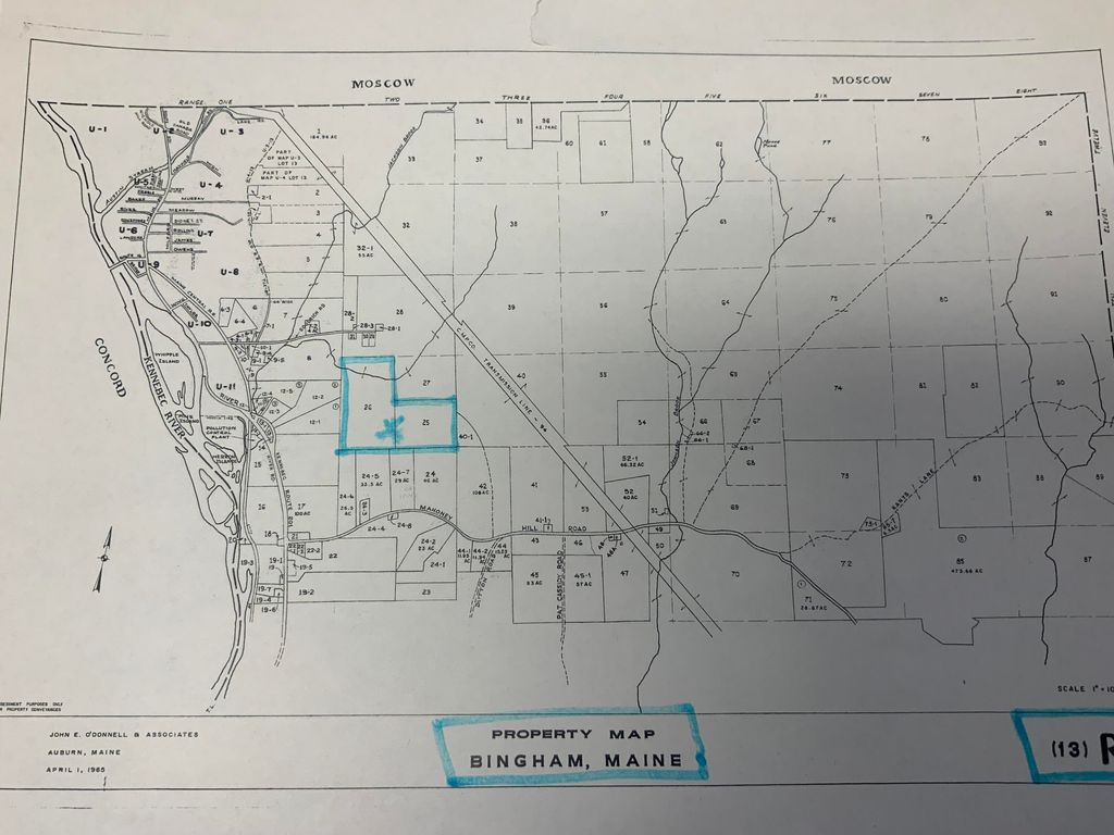 Photo of 025-026 Between Goodrich n Mahoney hil, Bingham, ME 04920 (MLS # 1662632)