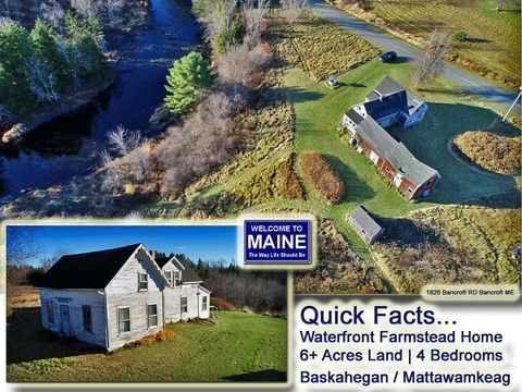 1826 Bancroft Road Bancroft ME 04497