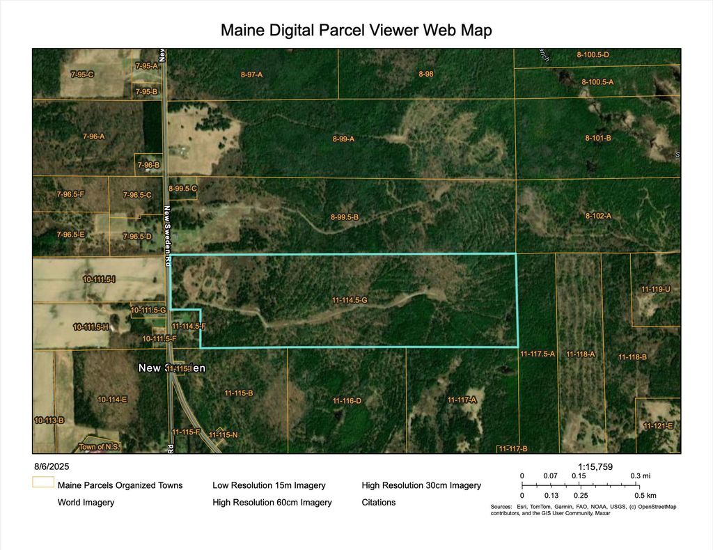 Photo of M11L114.5G New Sweden Road, New Sweden, ME 04762 (MLS # 1634337)