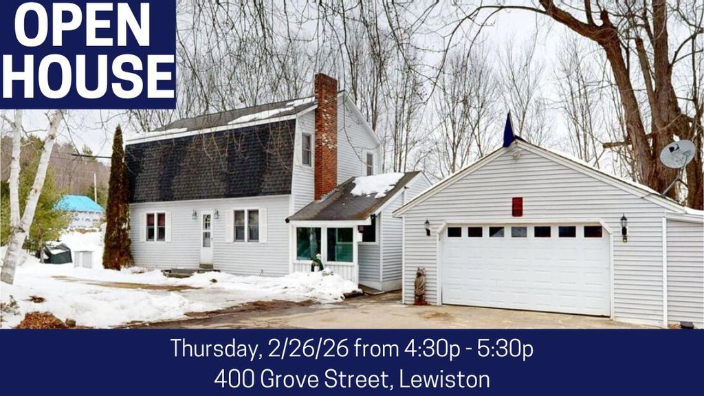 Photo of 400 Grove Street, Lewiston, ME 04240 (MLS # 1652615)