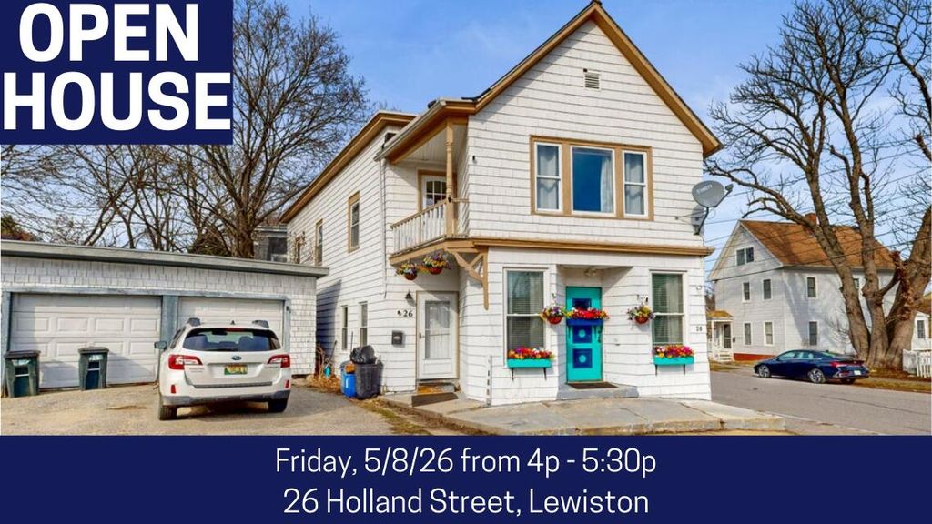 Photo of 26 Holland Street, Lewiston, ME 04240 (MLS # 1658009)