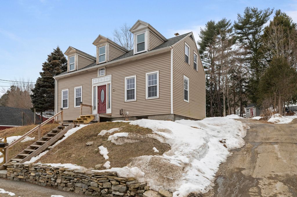 Photo of 7 Spring Street, Hallowell, ME 04347 (MLS # 1654450)