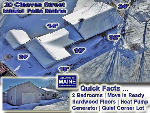 Photo of 20 Cleaves Street, Crystal, ME 04747 (MLS # 1651901)