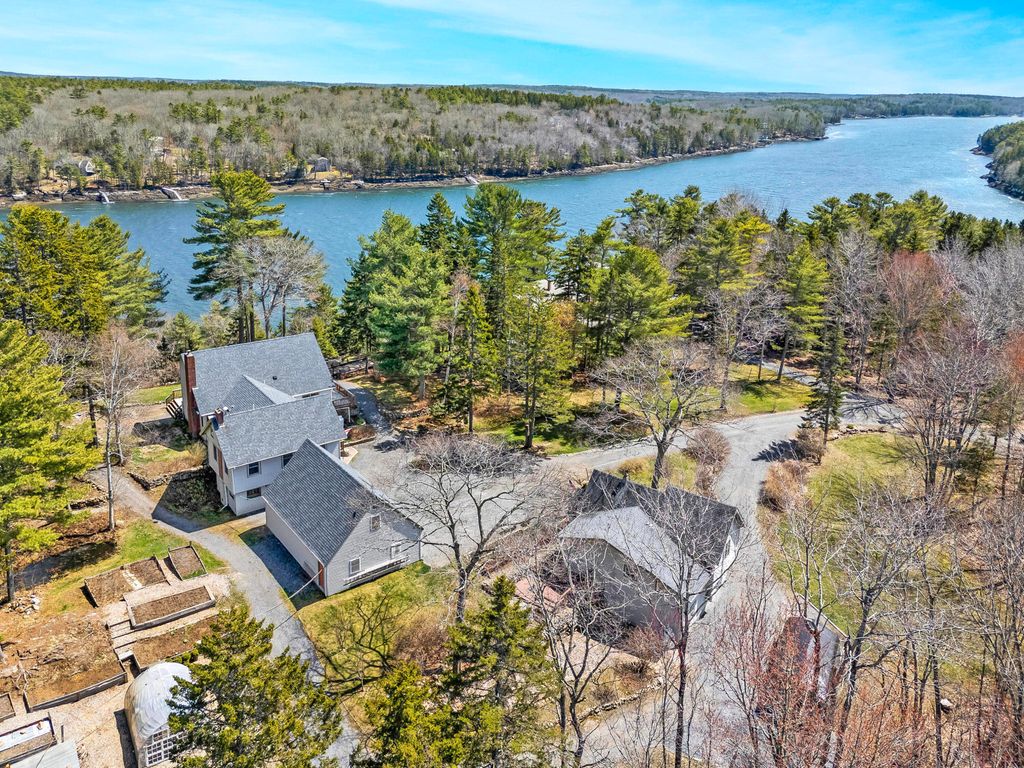 Photo of 33 + 30 Taylor Road, Westport Island, ME 04578 (MLS # 1644080)