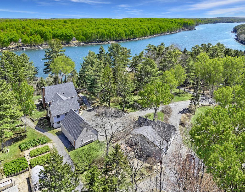 Photo of 33 + 30 Taylor Road, Westport Island, ME 04578 (MLS # 1644080)