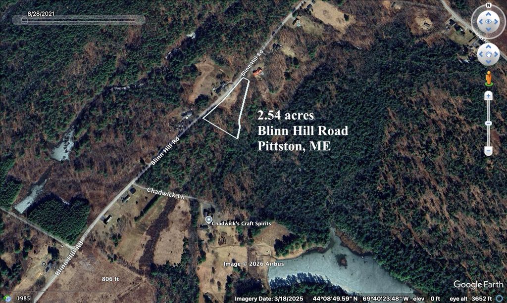 Photo of Lot 3 Blinn Hill Road, Pittston, ME 04345 (MLS # 1650024)