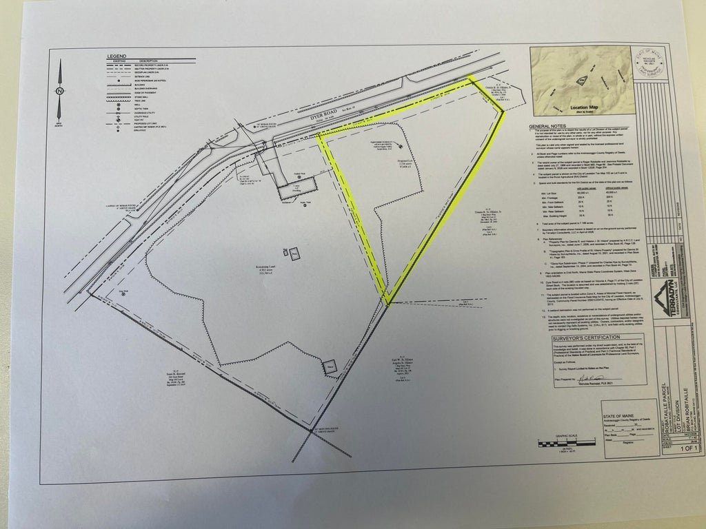 Photo of 0 Dyer Road, Lewiston, ME 04240 (MLS # 1683347)