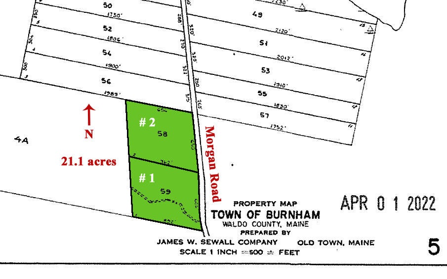 Photo of Lots 1 &amp; 2 Morgan Road, Burnham, ME 04848 (MLS # 1670206)