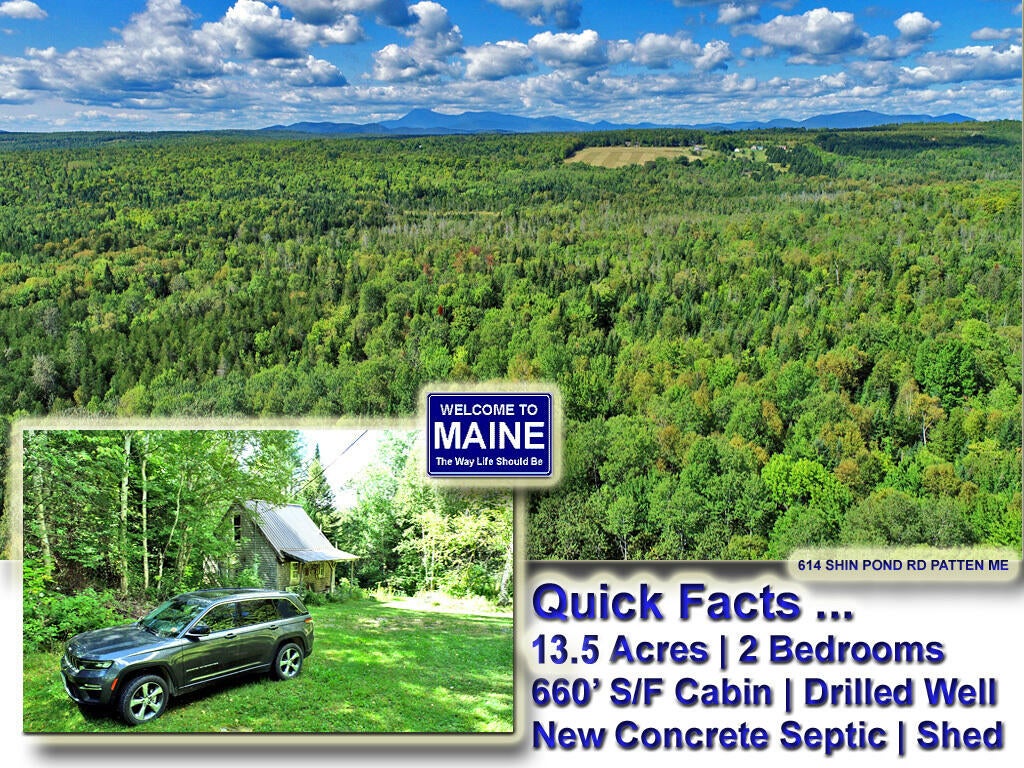 Photo of 614 Shin Pond Road, Patten, ME 04765 (MLS # 1681195)