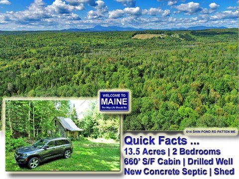 Photo of 614 Shin Pond Road, Patten, ME 04765 (MLS # 1681195)