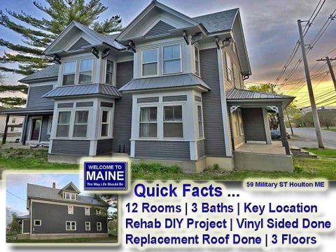 Photo of 59 Military Street, Houlton, ME 04730 (MLS # 1667279)
