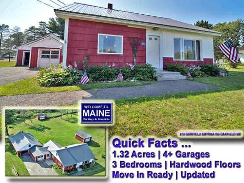 Photo of 213 Oakfield Smyrna Road, Oakfield, ME 04763 (MLS # 1675270)