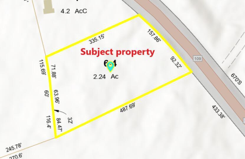 Lot 06-04 Route 109 Route