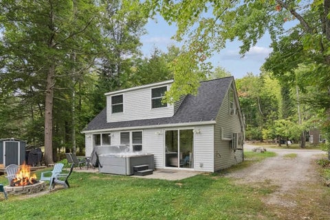 Photo of 82 Lakeshore Drive, Casco, ME 04015 (MLS # 1680305)