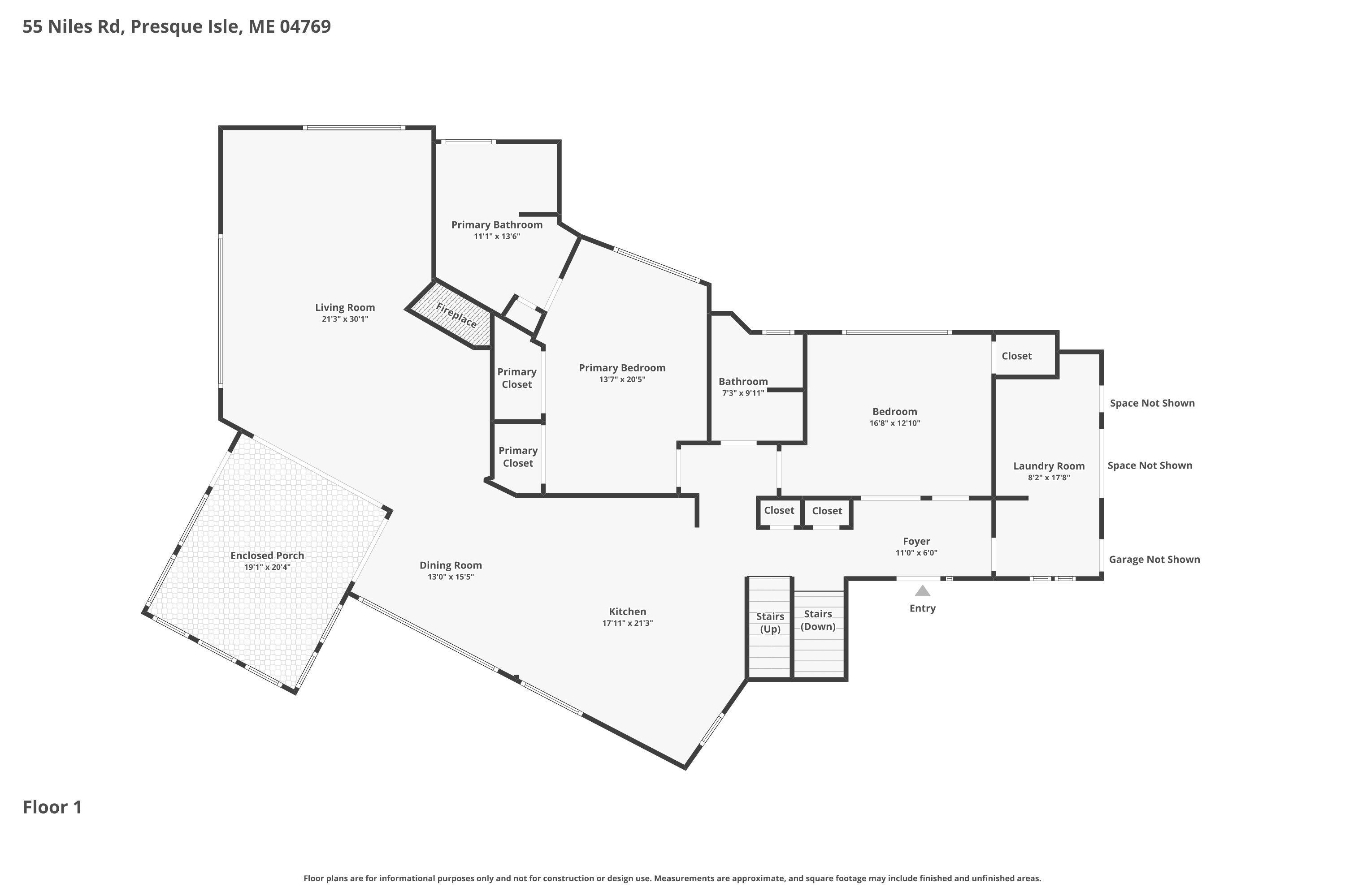 Presque Isle, Maine, 04769, United States, 5 Bedrooms Bedrooms, ,4 BathroomsBathrooms,Residential,Active,2041567
