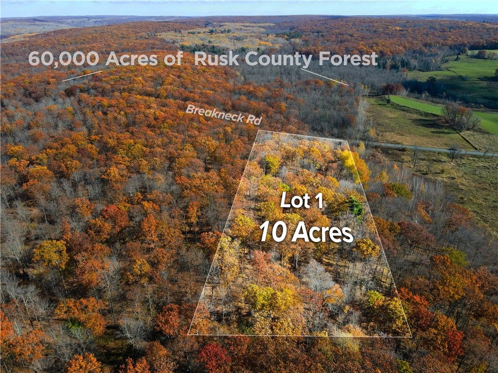 Photo of LOT 1 Breakneck Road, Birchwood, WI 54817 (MLS # 1596958)