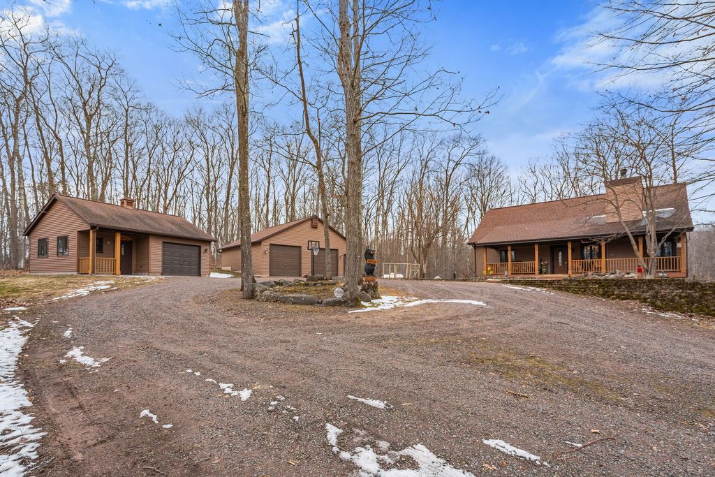 Photo of 1388 W Town Hall Road, Springbrook, WI 54875 (MLS # 1599662)