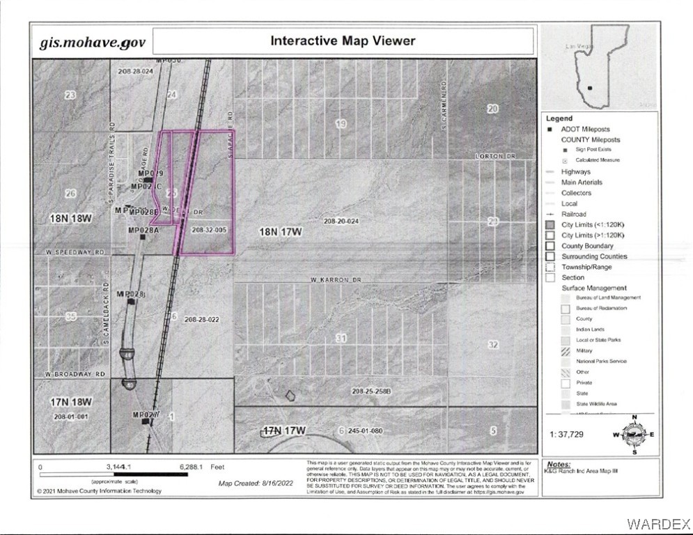 000 I-40 Highway

                                                                             Yucca                                

                                    , AZ - $6,200,000