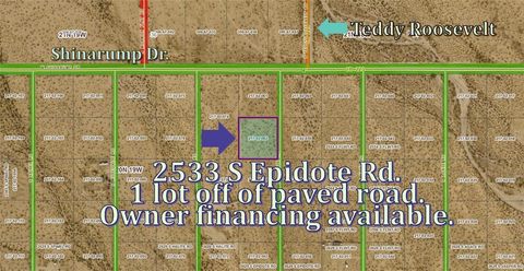 2533 S Epidote Road Golden Valley AZ 86413