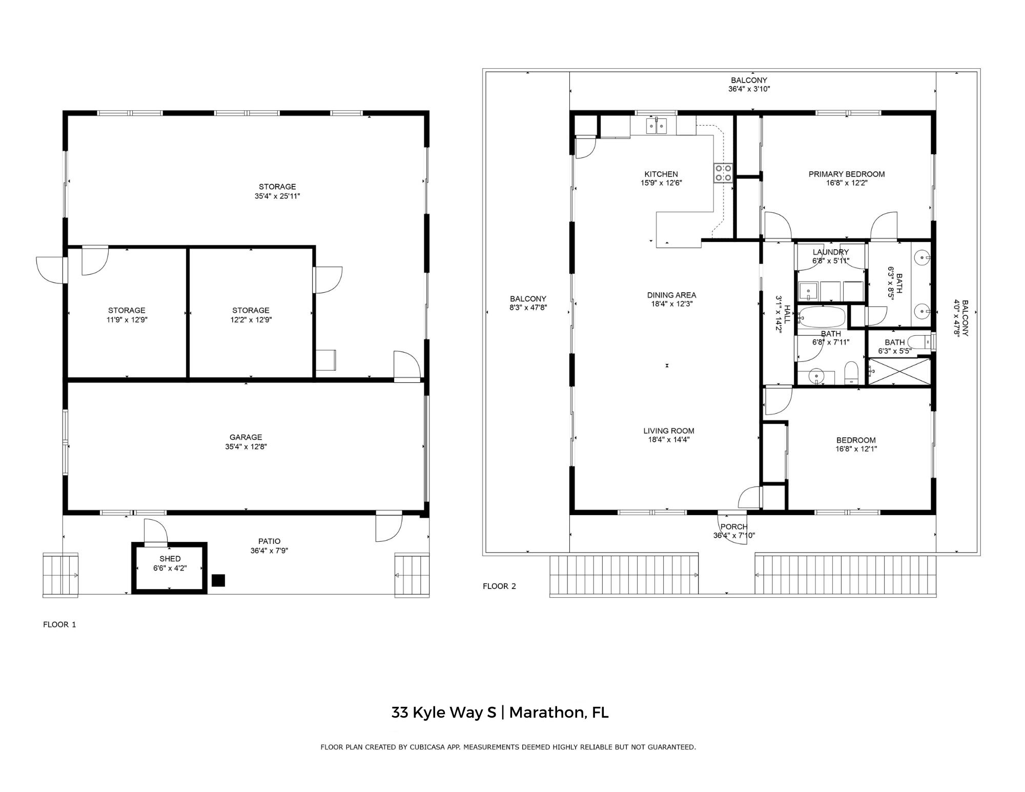 Marathon, Florida 33050, United States, 2 Bedrooms Bedrooms, ,2 BathroomsBathrooms,Residential,Active,24411