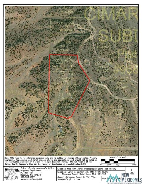 Vacant Land For Sale - 274 Deer Circle<br/> Catron County, Quemado, NM 87829