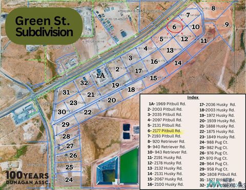 Vacant Land For Sale - 2177 Pitbull Road<br/> Eddy County, Carlsbad, NM 88220