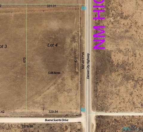 Vacant Land For Sale - TBD Buena Suerte Drive<br/> Hobbs, NM 88242