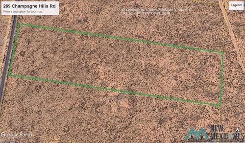 Vacant Land For Sale - 269 Champagne Hills Road<br/> Elephant Butte, NM 87935