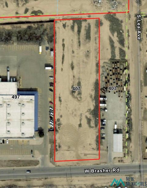 Vacant Land For Sale - 407 W Brasher Road<br/> Chaves County, Roswell, NM 88203
