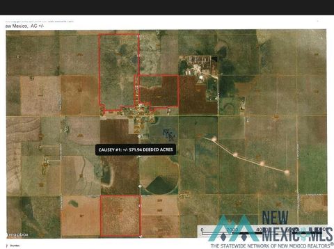 Vacant Land For Sale - 000 Roosevelt Road 27<br/> Roosevelt County, Causey, NM 88113