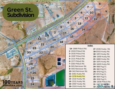 Vacant Land For Sale - 2178 Husky Road<br/> Eddy County, Carlsbad, NM 88220
