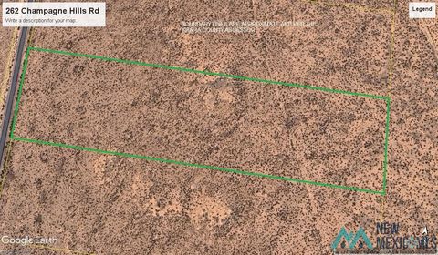Vacant Land For Sale - 262 Champagne Hills Road<br/> Elephant Butte, NM 87935
