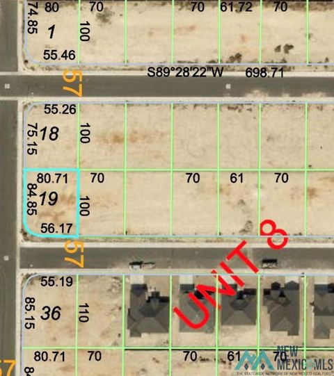 Vacant Land For Sale - 5114 W Grey Ghost Road<br/> Hobbs, NM 88240