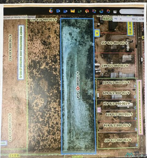 Vacant Land For Sale - 2803 West Avenue<br/> Eddy County, Artesia, NM 88210