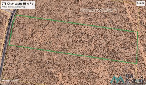 Vacant Land For Sale - 276 Champagne Hills Road<br/> Elephant Butte, NM 87935