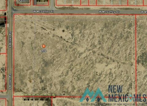 Vacant Land For Sale - 1203 S Brown Road<br/> Chaves County, Roswell, NM 88203