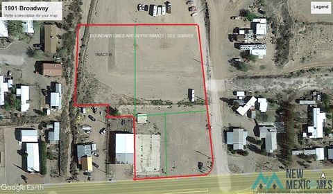 Vacant Land For Sale - 1903 B S Broadway Street<br/> Truth Or Consequences, NM 87901