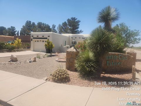 Homes For Sale - 2400 Play Thru Drive<br/> Luna County, Deming, NM 88030