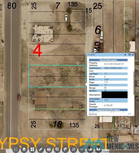 Vacant Land For Sale - 512 S Mckinley Street<br/> Hobbs, NM 88240