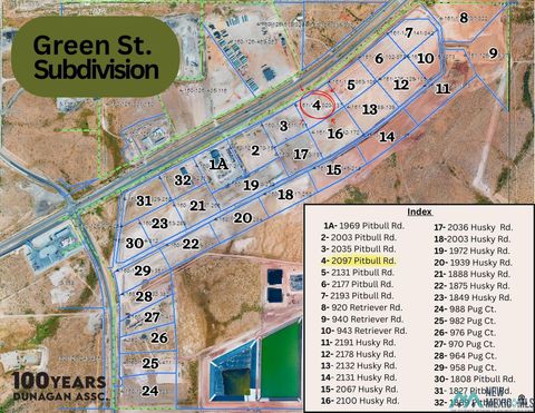 Vacant Land For Sale - 2097 Pitbull Road<br/> Eddy County, Carlsbad, NM 88220