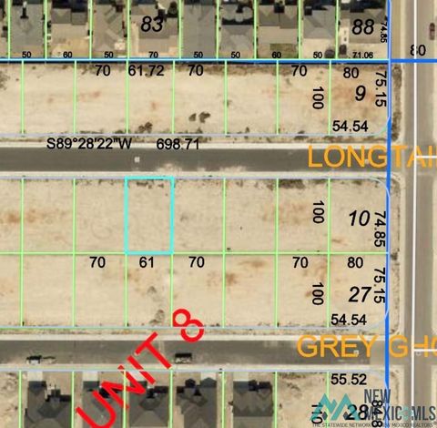 Vacant Land For Sale - 5023 W Longtail Road<br/> Hobbs, NM 88240