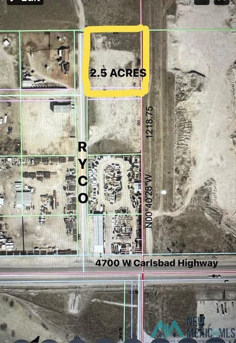 Vacant Land For Sale - TBD S Ryco Lane<br/> Hobbs, NM 88240