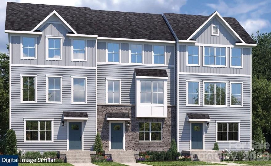 End Unit Townhome! Welcome to your private retreat in the heart of Steele Creek. Stowe Branch Townhomes offers the perfect blend of tranquility and convenience—just 1 mile from CLT Premium Outlets, great dining and shopping. With quick access to major highways, you’re minutes away from enjoying fun water activities on Lake Wylie or embarking on your next vacation from CLT Douglas International Airport. This community gives you the privacy you crave while keeping you close to everything Charlotte has to offer. Choose from a variety of thoughtfully designed floorplans and options to create a home that truly fits your lifestyle. Imagine evenings by the firepits, illuminated by warm string lights, or leisurely weekends spent wandering beautifully landscaped green spaces with peaceful seating and picnic spots. With a dedicated dog park, even your pup can enjoy a resort like experience. Don’t miss the chance to own a beautiful luxury townhome in one of Steele Creek’s most desirable locations.