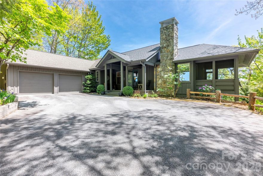 Set high above the stunning landscape of Lake Toxaway, this home captures breathtaking long-range “up the lake” views of the lake and surrounding Blue Ridge Mountains. Set on 2.60 private acres, the move-in ready residence offers 3 bedrooms and 3.5 baths across approximately 2,526 square feet, thoughtfully designed for both comfort and style. A bright, open layout flows seamlessly to a charming screened side porch—perfect for enjoying cool mountain breezes and unforgettable sunsets. The 2-car attached garage adds everyday convenience, while the home’s elevated setting ensures magnificent, year-round vistas. Offered furnished with few exceptions, the property presents a turnkey opportunity with room to expand if desired. With the cost of building continuing to rise, there’s added appeal in the ease and immediacy of a turnkey home—skip the uncertainty and step directly into a seamless mountain lifestyle. A rare opportunity in one of Western North Carolina’s most sought-after areas. Membership to Lake Toxaway Country Club is based on application and availability.