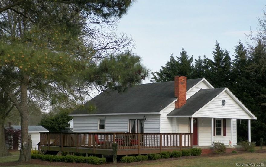 REDUCED!!!! Don't miss this cute home located on a corner lot, in a well established neighborhood. It is extremely convenient (walking distance) to many of the area amenities. It features fantastic deck space for your outdoor activities, storage and front covered porch.  There is no wasted space in this house that also features an eat in kitchen, living room, 2 bedrooms, updated bath with double sink, CH&Air and vinyl replacement windows. Make this house your home or rental investment property.