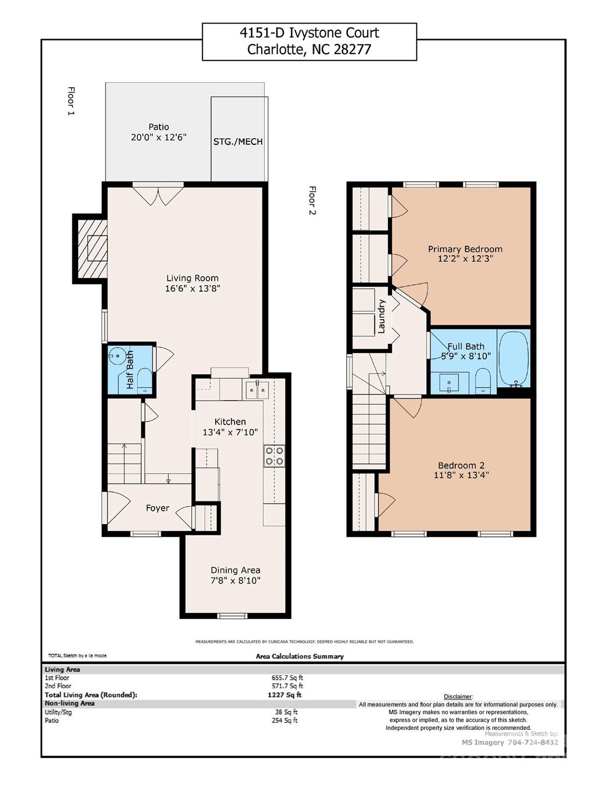 Charlotte, North Carolina 28277, United States, 2 Bedrooms Bedrooms, ,2 BathroomsBathrooms,Residential,Active,243