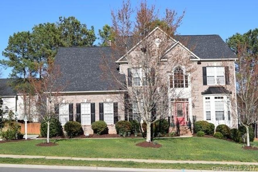 Lovely home in great neighborhood! Custom ceiling fans, light fixtures and hardwoods thru-out main level.  Large great room w/ unique built ins, beautiful granite kitchen has work island and stainless appliances. Formal dining room& living room w/ bay windows, office on main. 4 spacious bedrooms and a bonus/bedroom perfect for a family in need of extra living space!  Oversized laundry room w/ sink. Vaulted sunroom opens to private back yard. Great outdoor space w/ 2 decks ideal for family BBQ's.